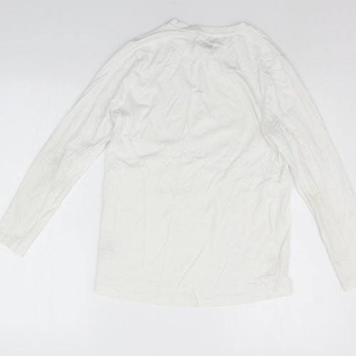 Very Girls White   Basic T-Shirt Size 13 Years