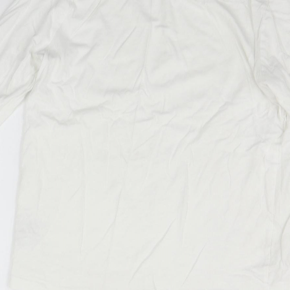 Very Girls White   Basic T-Shirt Size 13 Years