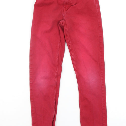 H&M Girls Purple   Chino Trousers Size 9-10 Years