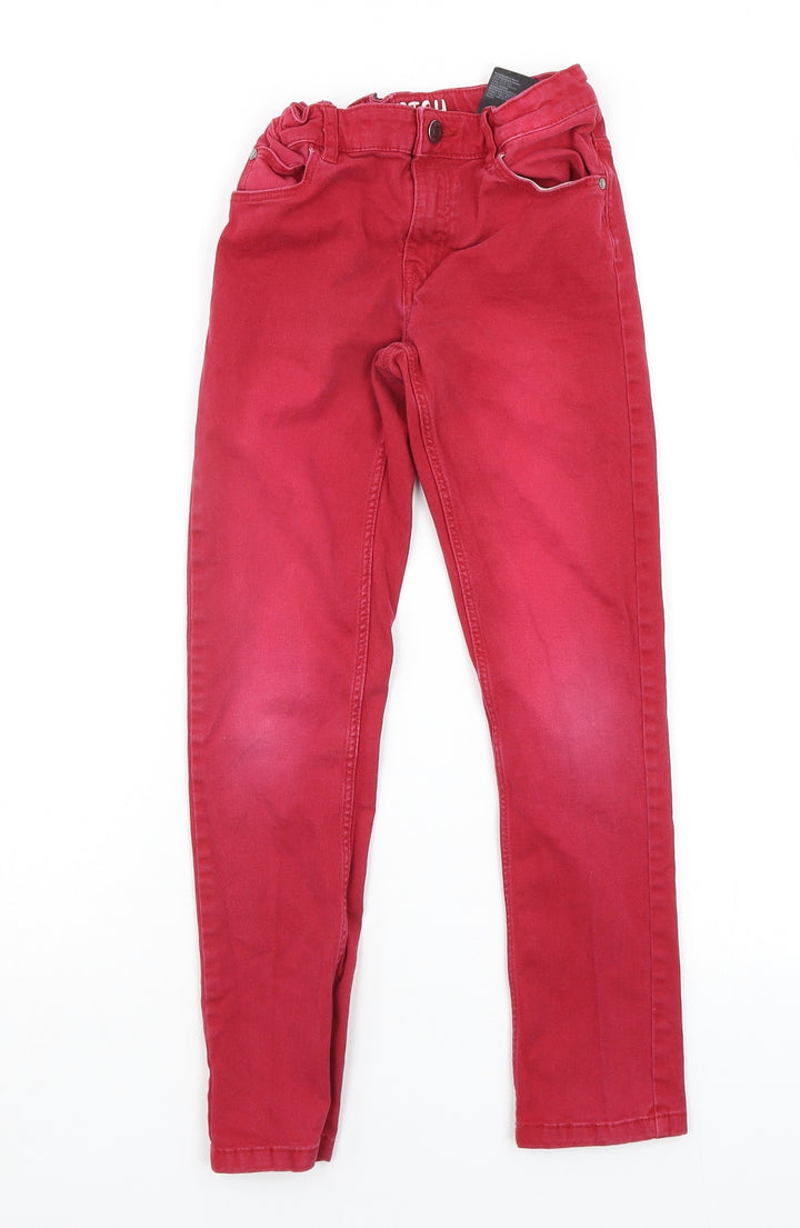 H&M Girls Purple   Chino Trousers Size 9-10 Years