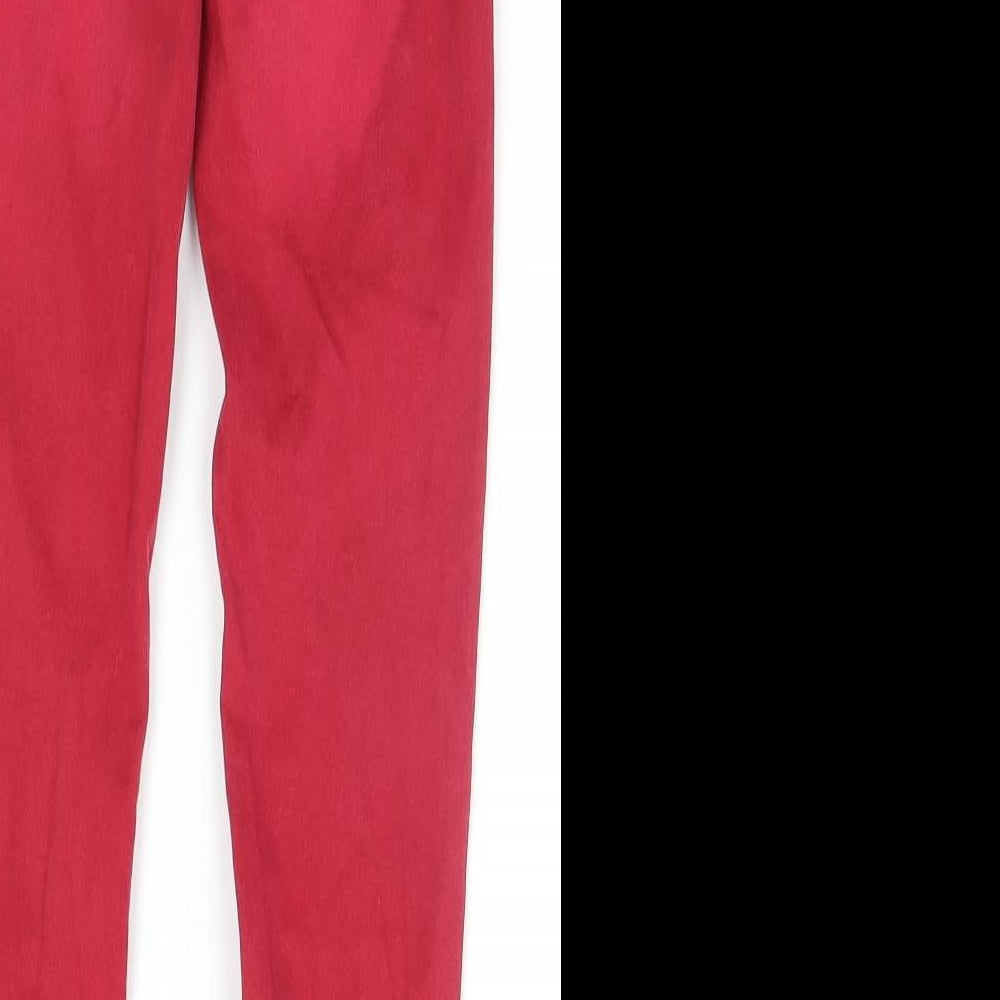 H&M Girls Purple   Chino Trousers Size 9-10 Years