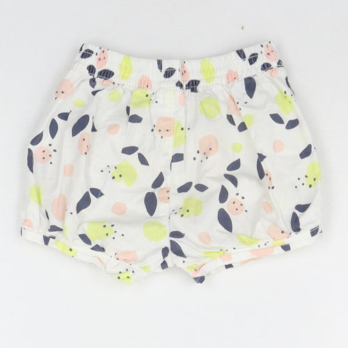 Tiny Little Wonders Baby White Geometric  Cropped Trousers Size 12-18 Months