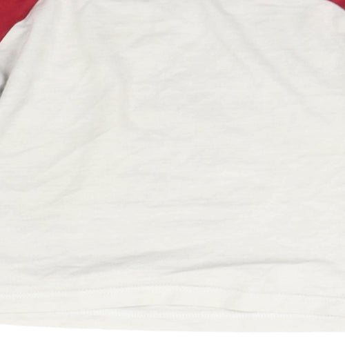 Matalan Boys Beige   Basic T-Shirt Size 7 Years  - happy potter