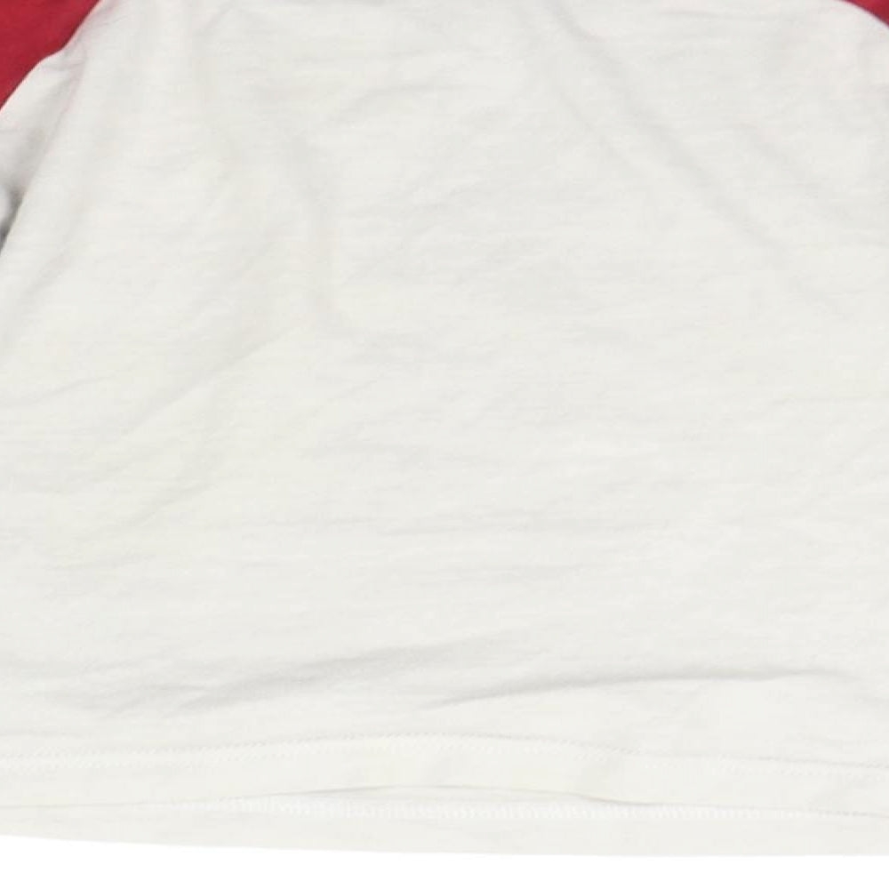 Matalan Boys Beige   Basic T-Shirt Size 7 Years  - happy potter