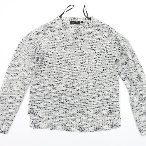 New Look Womens Grey   Pullover Jumper Size 12
