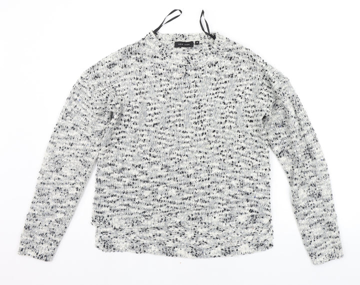New Look Womens Grey   Pullover Jumper Size 12