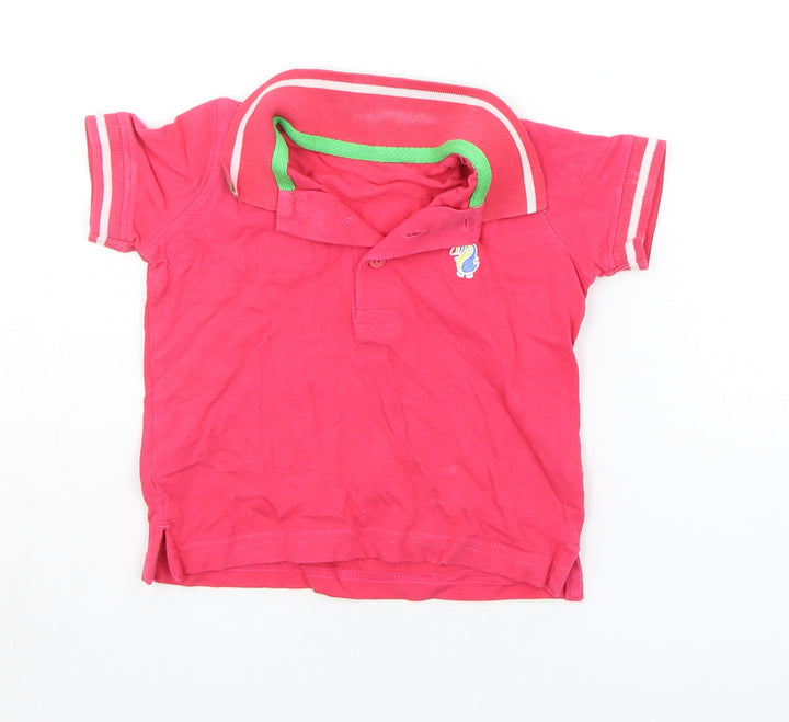 Mothercare Baby Pink Basic Blouse Size 9-12 Months