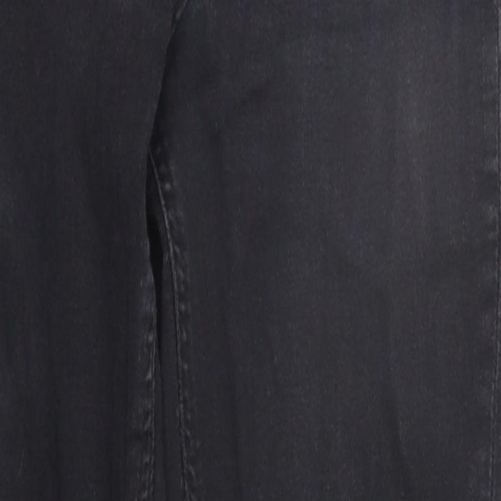 New Look Womens Black   Straight Jeans Size 8 L25 in