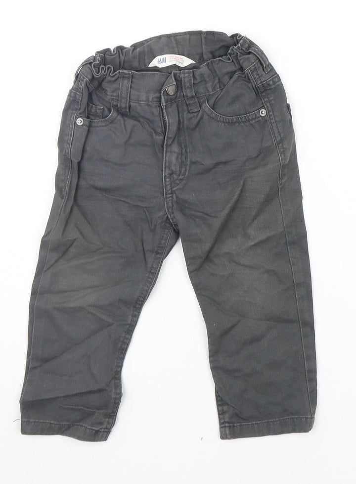 H&M Baby Grey   Jogger Jeans Size 18-24 Months
