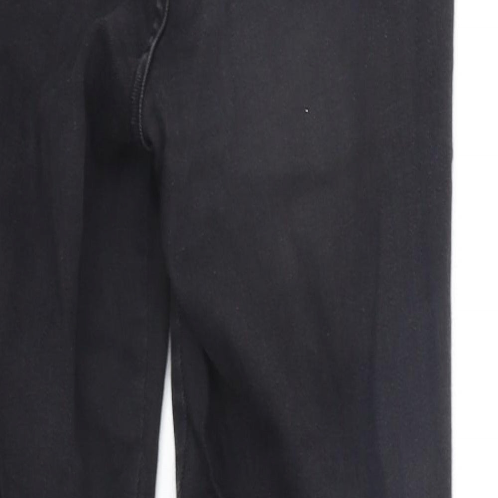 New Look Womens Grey   Straight Jeans Size 8 L24 in