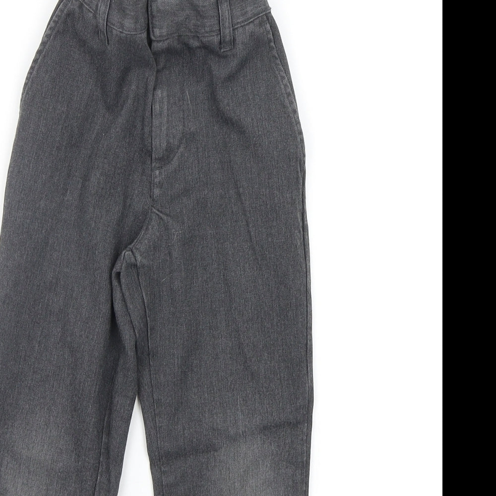 George Girls Grey   Chino Trousers Size 4-5 Years