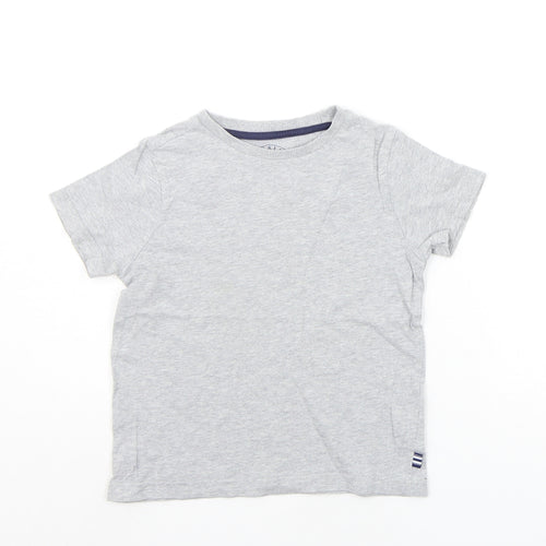 F&F Girls Grey   Basic T-Shirt Size 4-5 Years