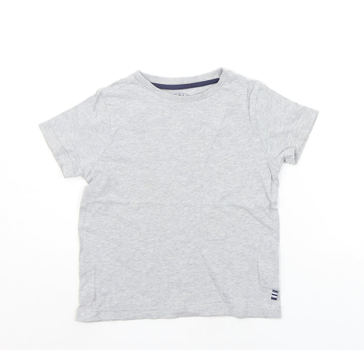 F&F Girls Grey   Basic T-Shirt Size 4-5 Years