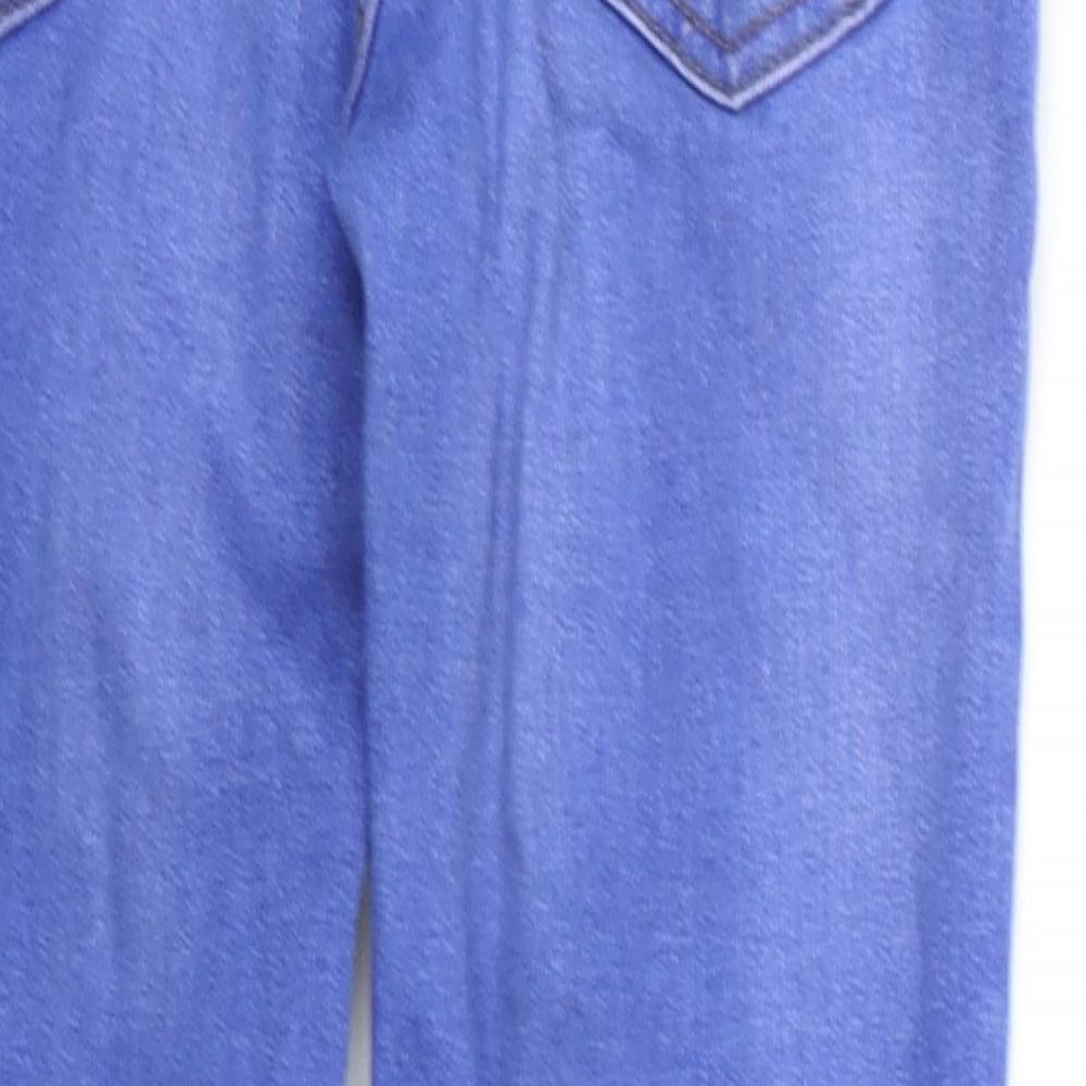 Denim & Co. Girls Blue   Straight Jeans Size 8-9 Years