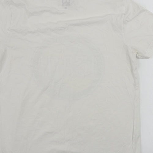 US athletic  Womens White   Basic T-Shirt Size M