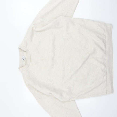 Primark  Womens Ivory   Henley Jumper Size M