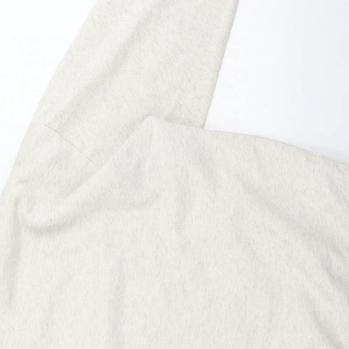 Primark  Womens Ivory   Henley Jumper Size M