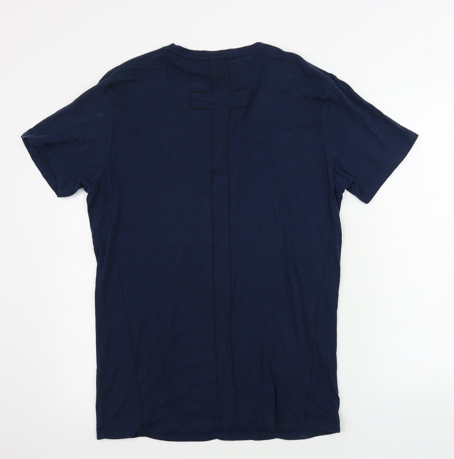 Religion  Mens Blue    T-Shirt Size L