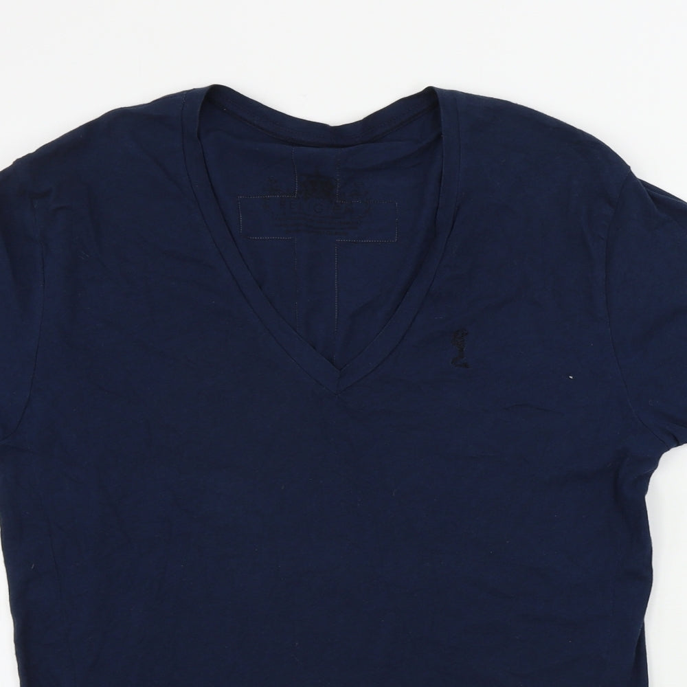 Religion  Mens Blue    T-Shirt Size L