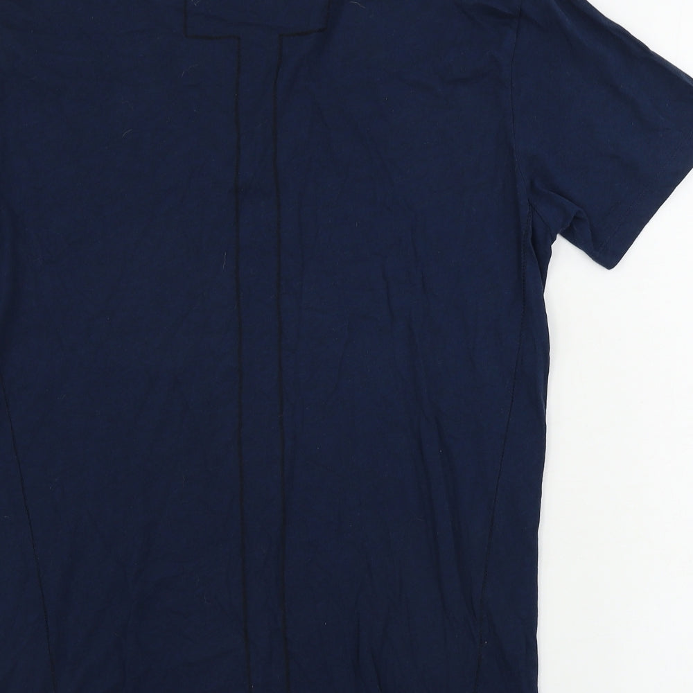 Religion  Mens Blue    T-Shirt Size L