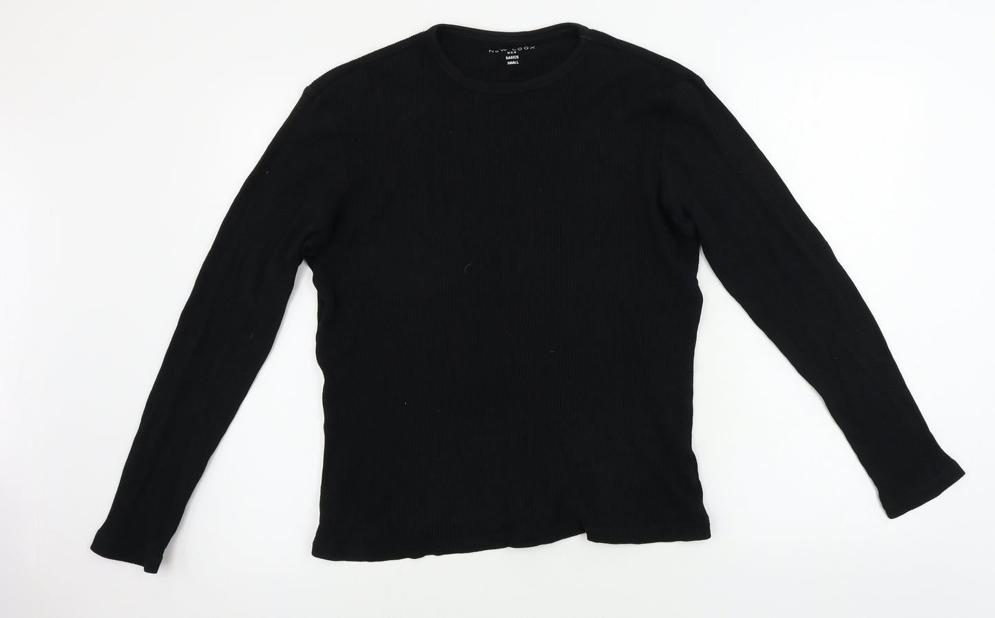 New Look  Mens Black    T-Shirt Size S
