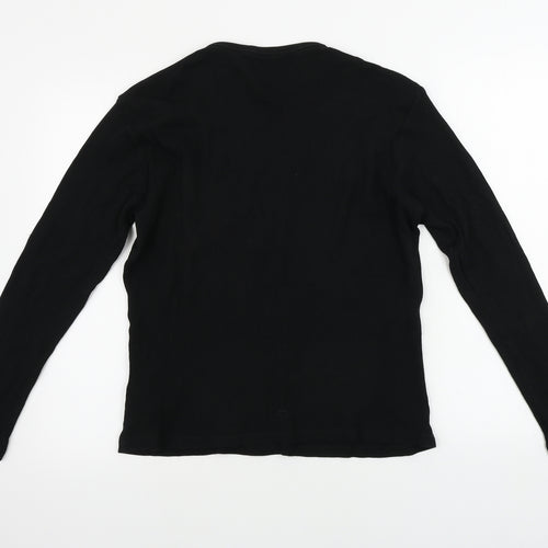 New Look  Mens Black    T-Shirt Size S
