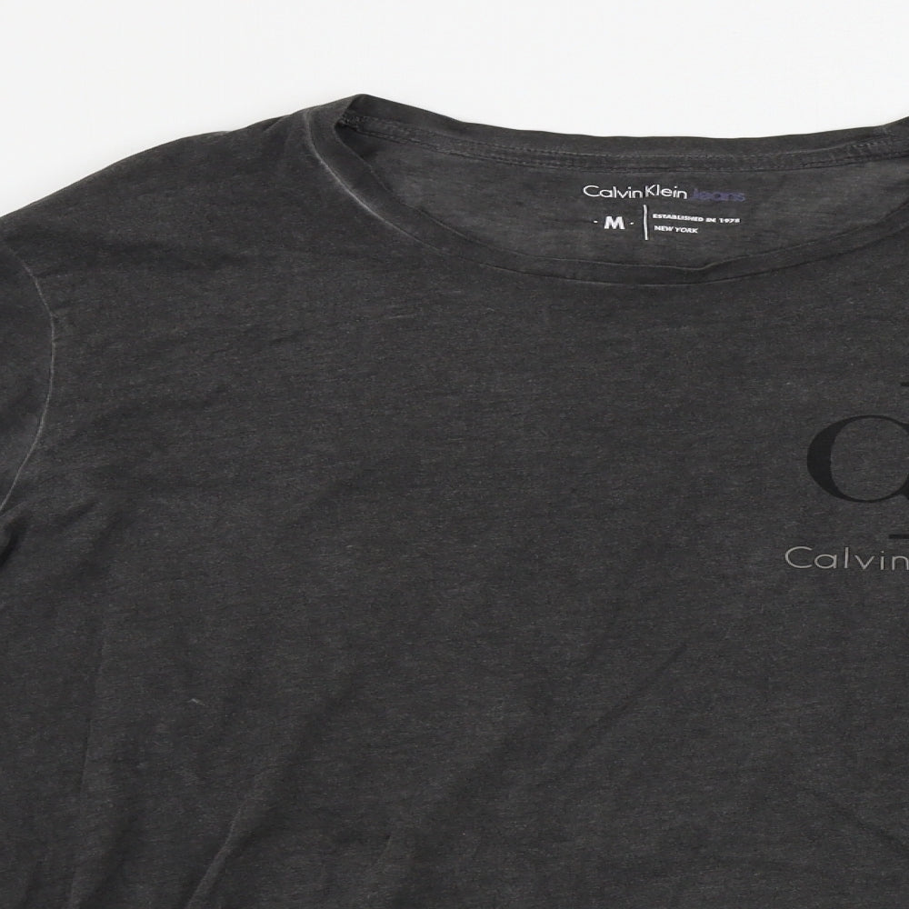 Calvin Klein  Mens Brown    T-Shirt Size M