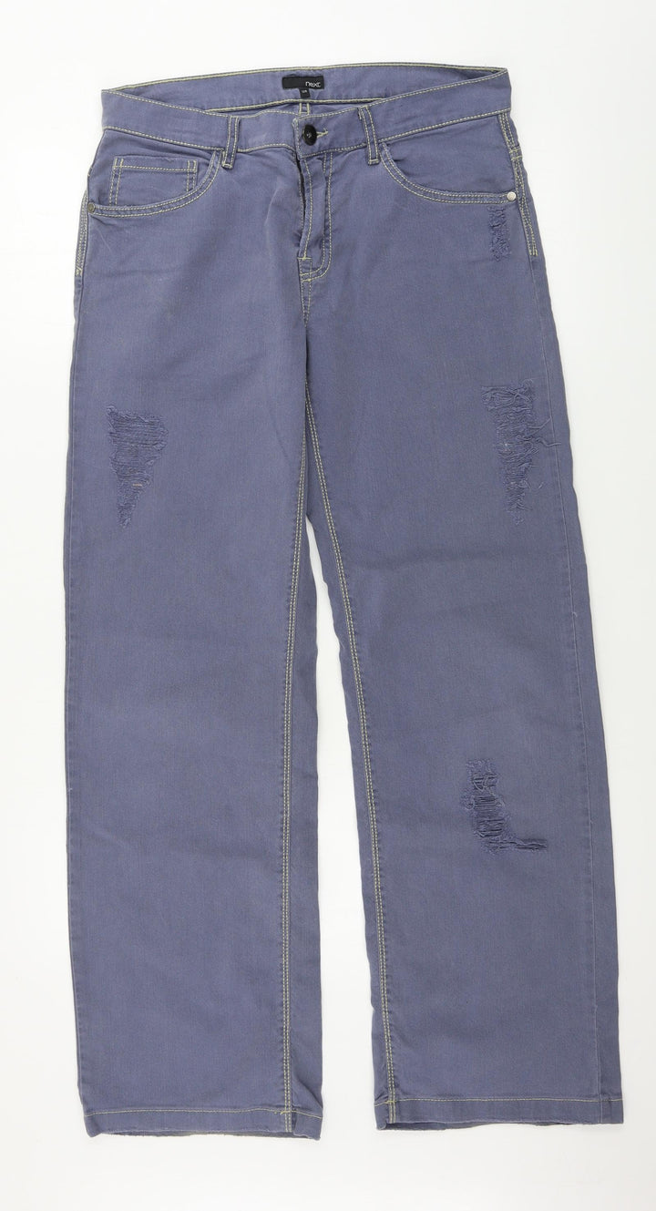 NEXT Womens Grey Skinny Jeans Size 12 L29 in