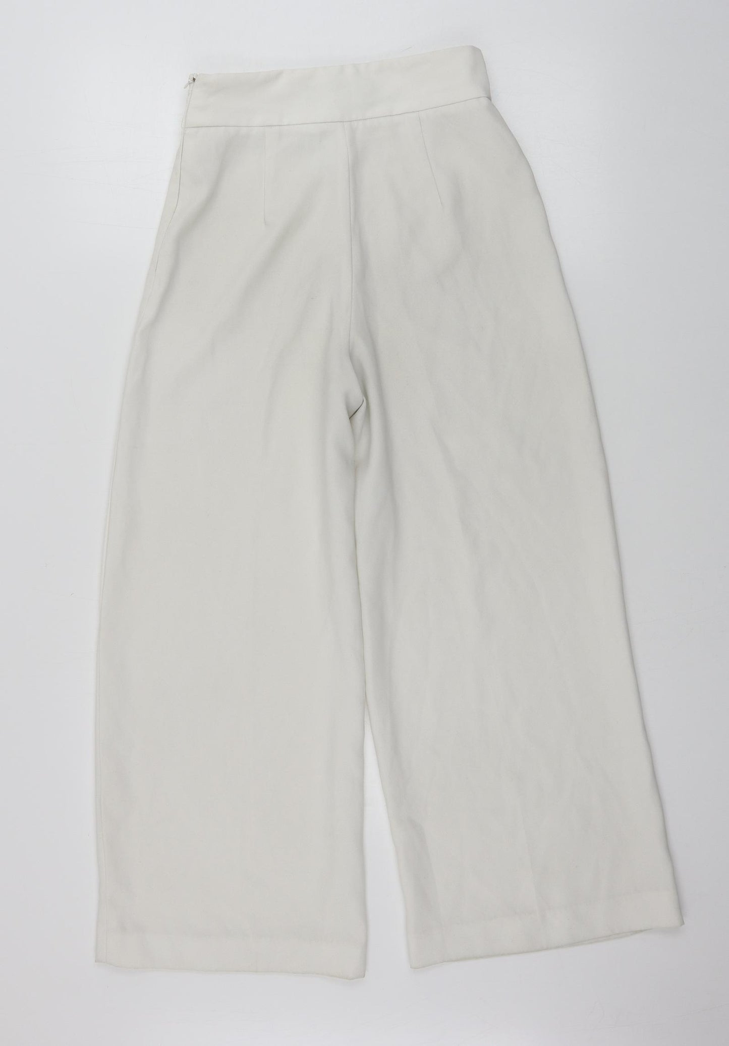 Zara  Womens White   Trousers  Size XS L26 in