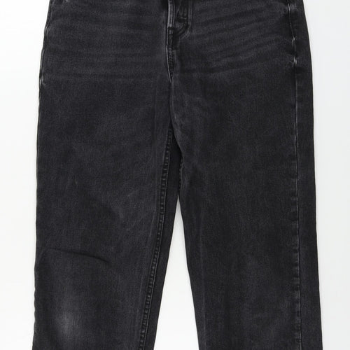 denim co Womens Grey   Straight Jeans Size 12 L27 in