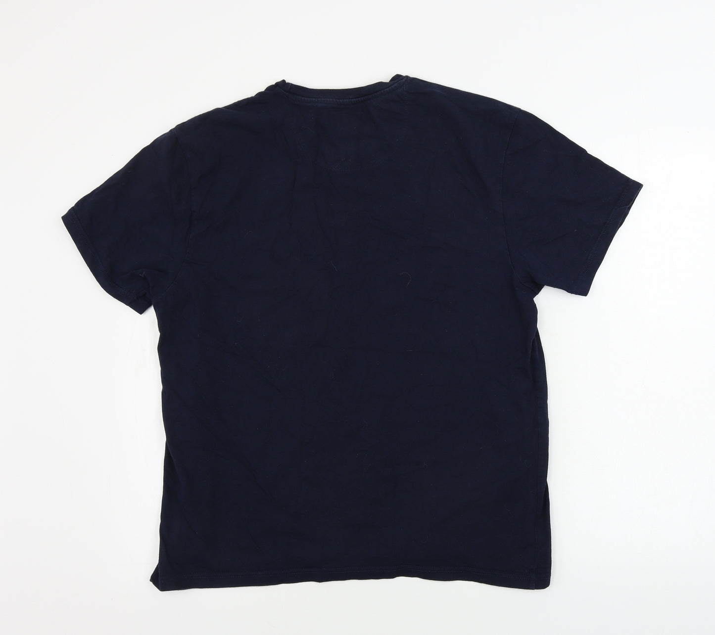 Ben Sherman  Mens Blue    T-Shirt Size L