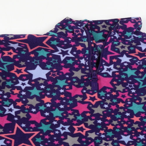 Mountain Warehouse  Girls Purple   Henley Jumper Size 13 Years