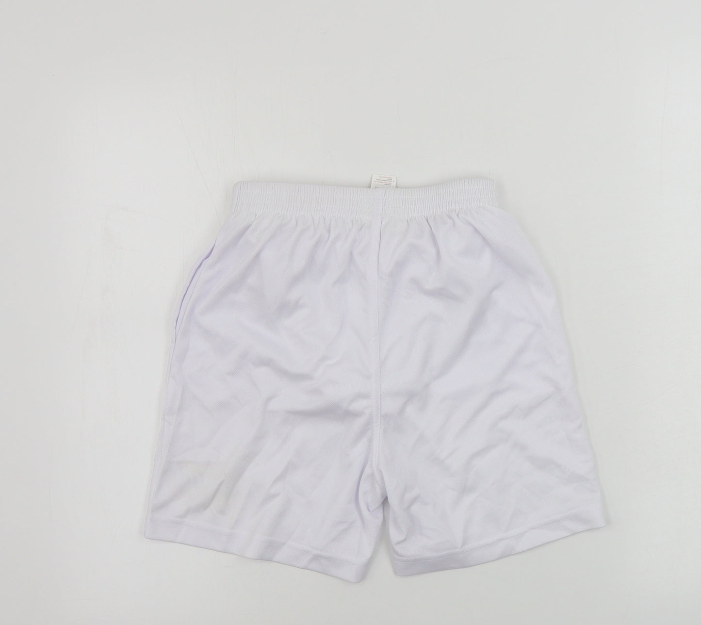 AWD  Boys White   Sweat Shorts Size 12-13 Years