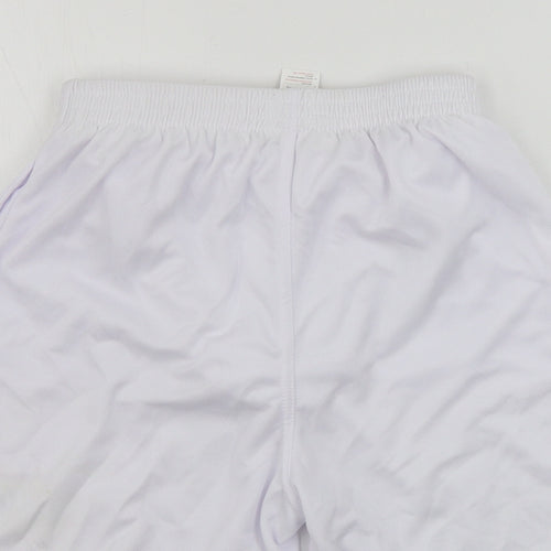AWD  Boys White   Sweat Shorts Size 12-13 Years