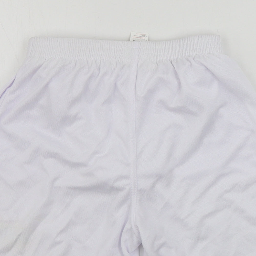 AWD  Boys White   Sweat Shorts Size 12-13 Years