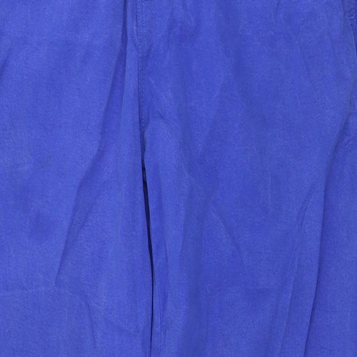 bam Womens Blue   Chino Trousers Size 10 L26 in
