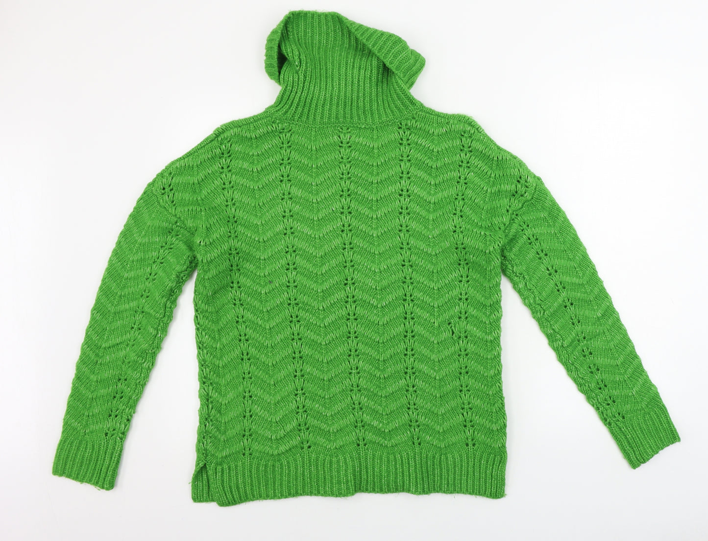 Matalan  Womens Green   Henley Jumper Size S