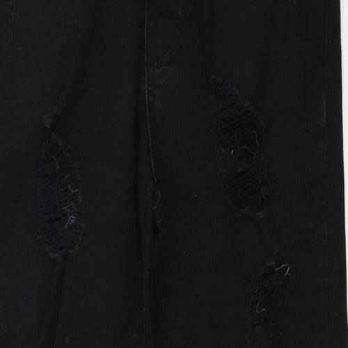 Boohoo  Womens Black   Skinny Jeans Size 32 in L27 in