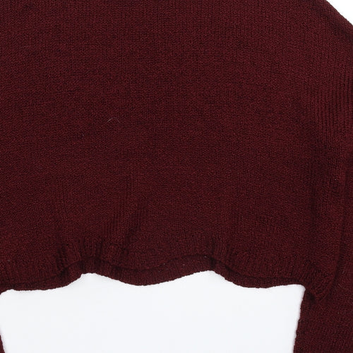FOREVER 21 Womens Brown  Knit Pullover Jumper Size S