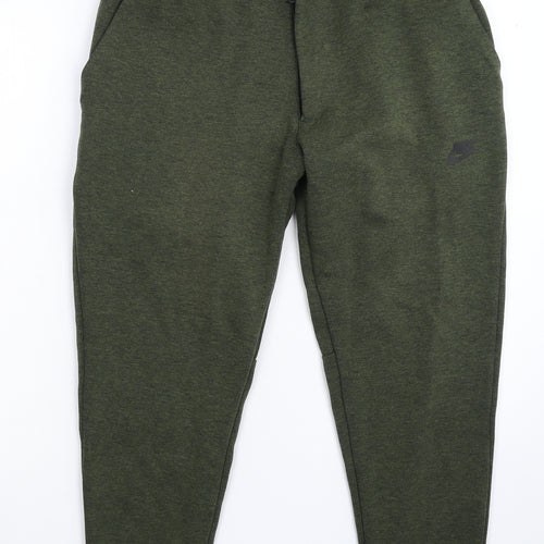 Nike Mens Green   Cropped Trousers Size M L25 in