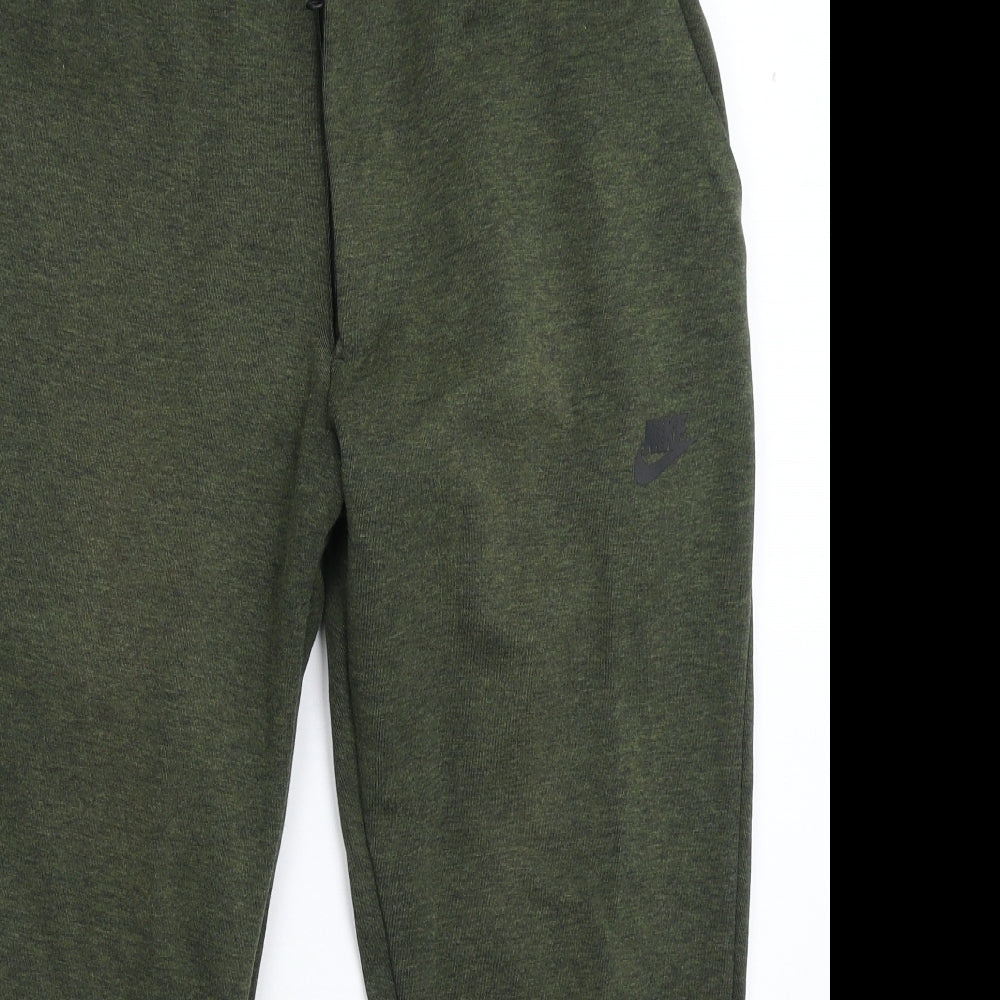 Nike Mens Green   Cropped Trousers Size M L25 in