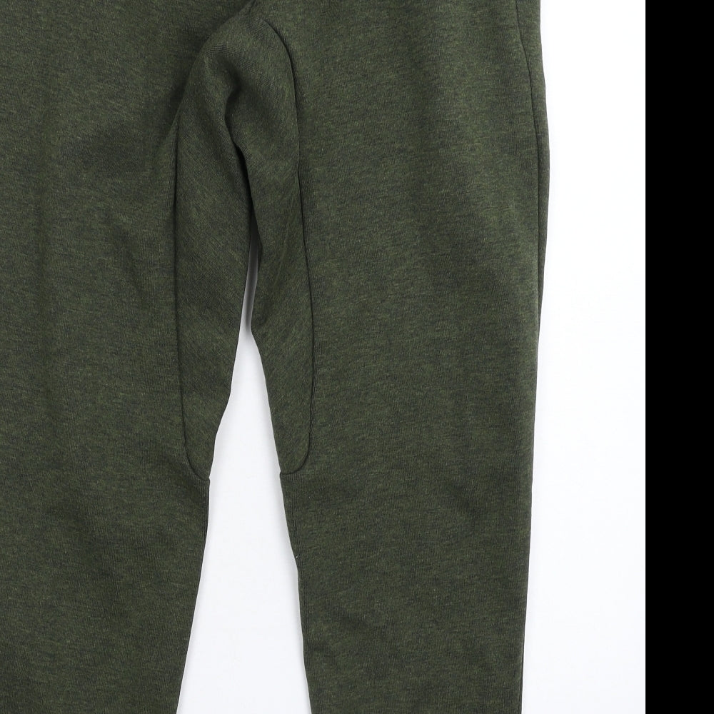 Nike Mens Green   Cropped Trousers Size M L25 in