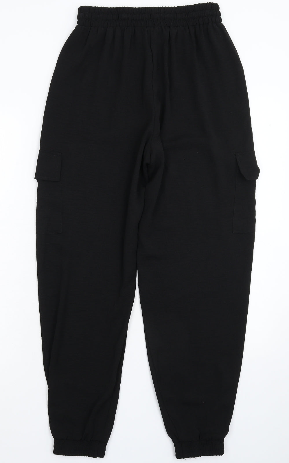 New Look Womens Black   Cargo Trousers Size 6 L26 in