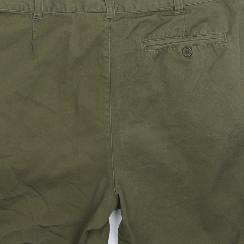 Brooker Mens Green   Chino Shorts Size 32