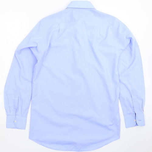 Marks and Spencer Mens Blue    Dress Shirt Size 14.5