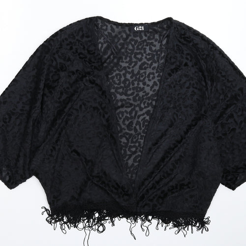 George Womens Black   Cardigan Jumper Size S
