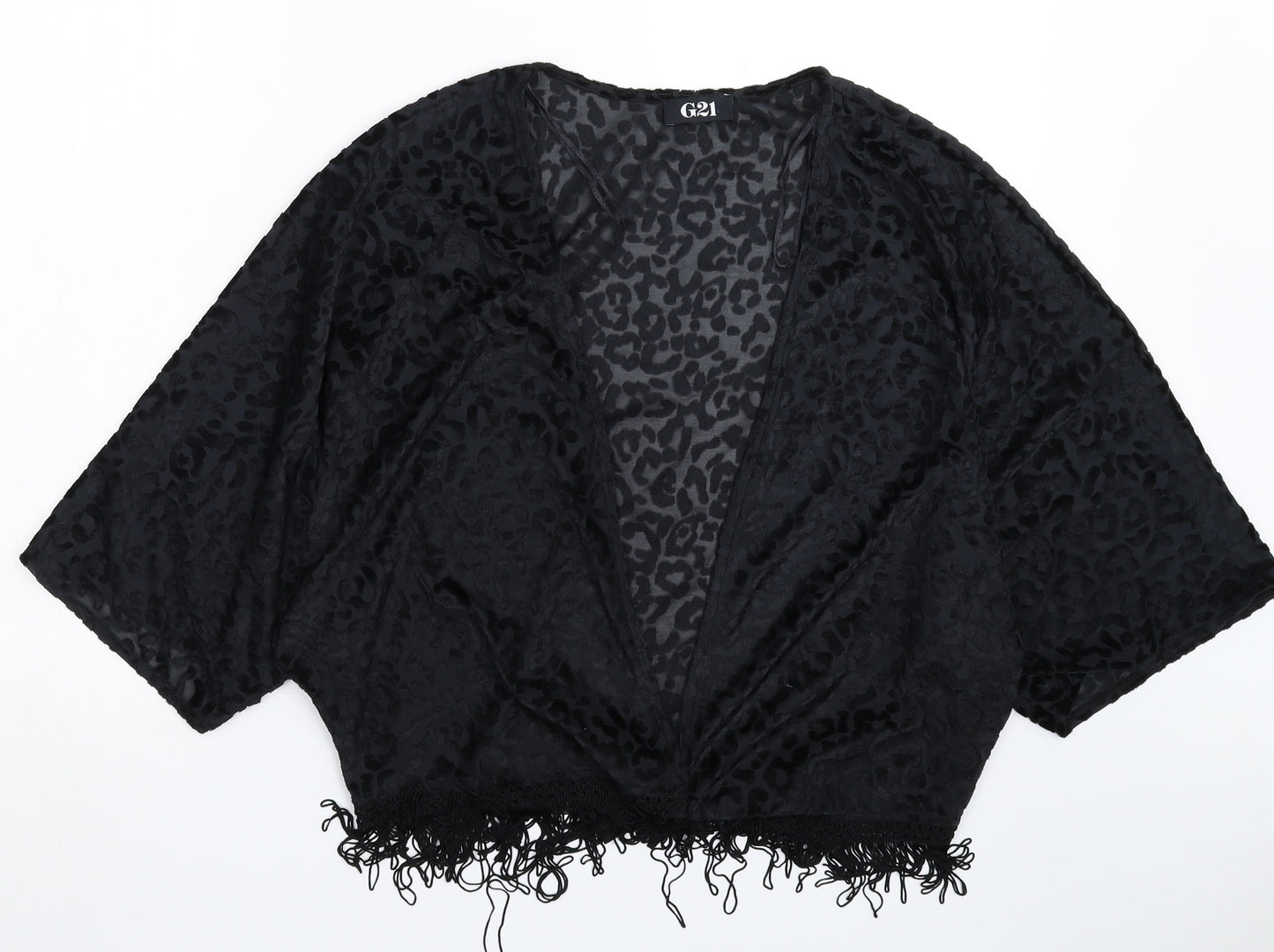 George Womens Black   Cardigan Jumper Size S