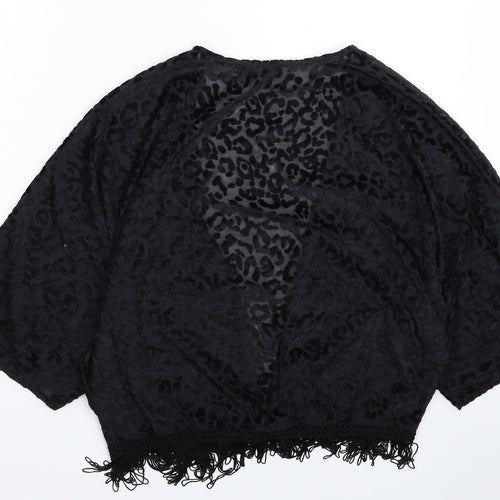 George Womens Black   Cardigan Jumper Size S