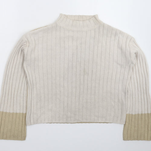 Primark Womens Grey  Knit Pullover Jumper Size 16