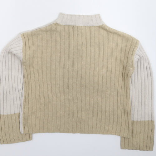 Primark Womens Grey  Knit Pullover Jumper Size 16